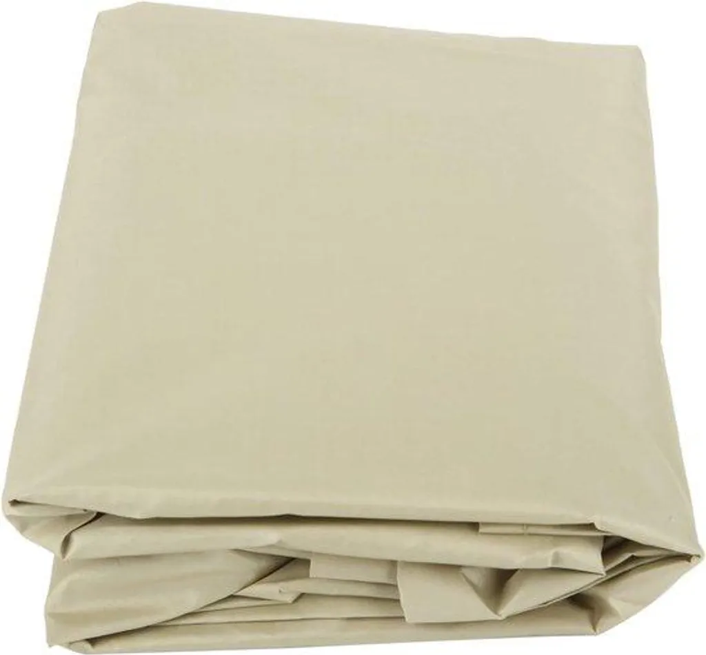 Housse pour canapé de jardin 3 places contre la pluie tissu beige