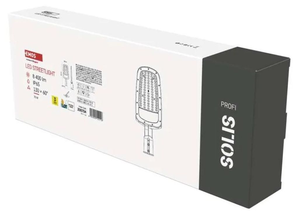 EMOS LED lampadaire avec articulation 70W Economy ZO0704 Image du produit 