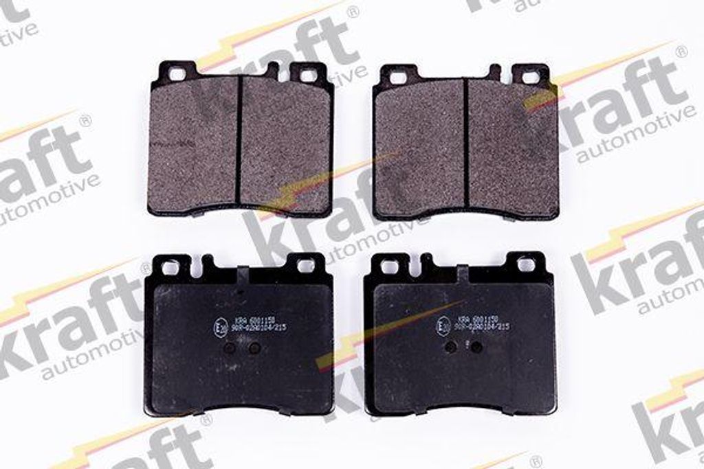 KRAFT AUTOMOTIVE 6001150 Bremsbelagsatz, Scheibenbremse OE 0024200420 kompatibel mit S-Klasse