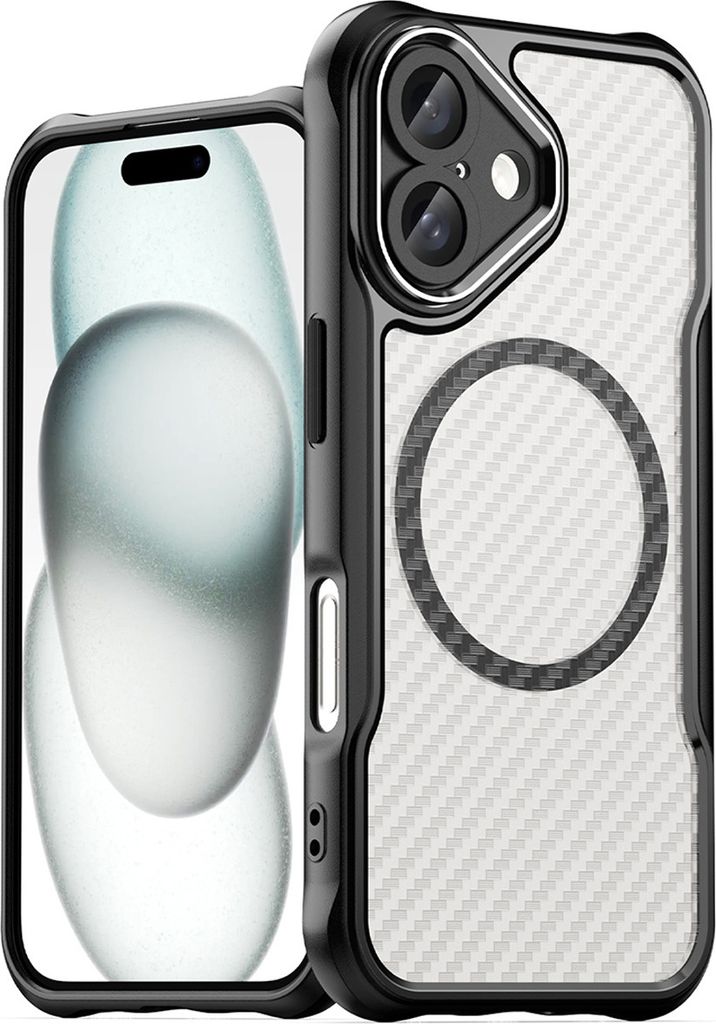Case Leading Series, mit MagSafe für iPhone 16 Plus, schwarz