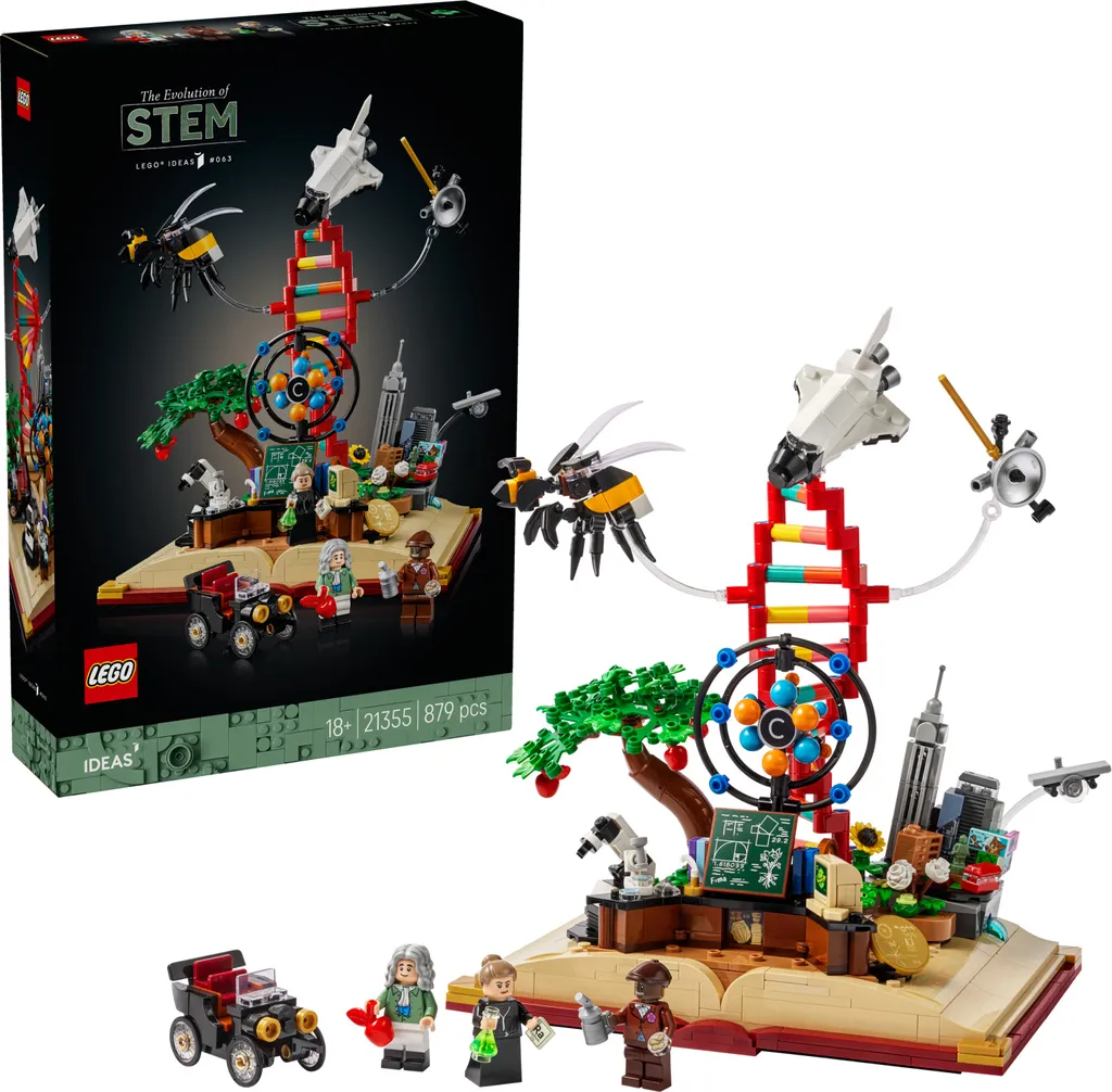 LEGO 21355 L'Origine du STEM Set Collector avec Détails Scientifiques 18+