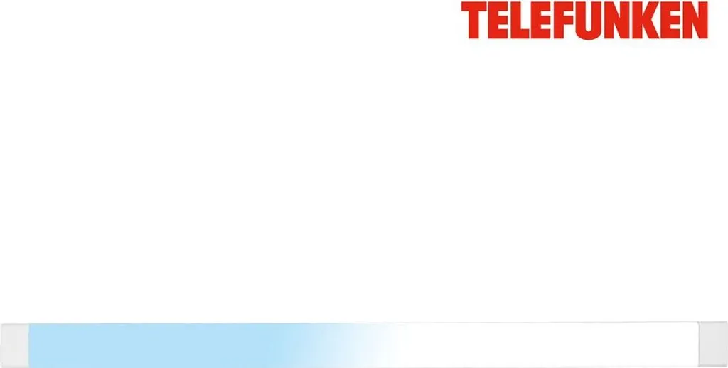 Réglette LED Telefunken 122cm 45W 5000lm CCT Blanc pour Atelier
