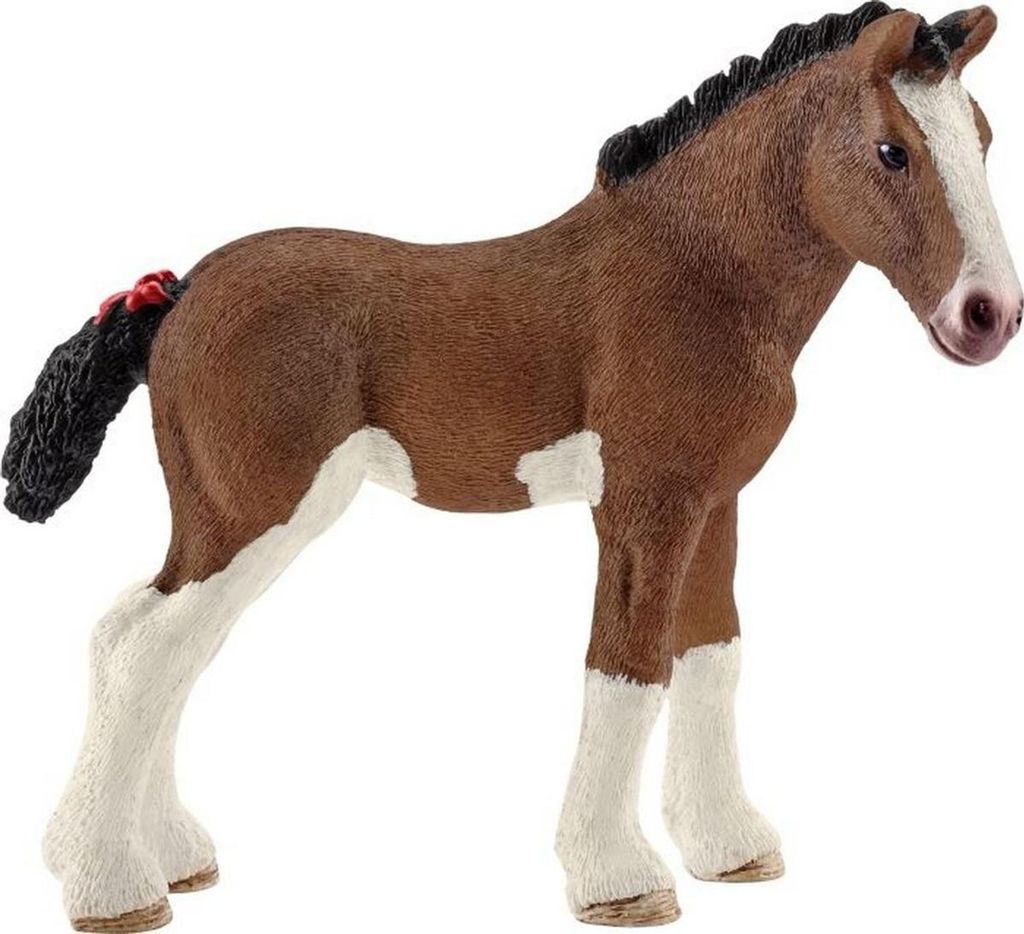 Schleich Farm World Pferde - 13810 Clydesdale Fohlen, ab 3 Jahre