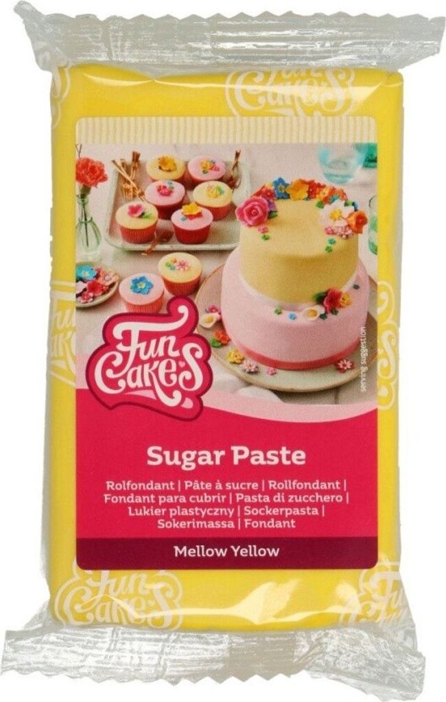 FunCakes Rollfondant Mellow Yellow/Gelb 250g Produktbild 4