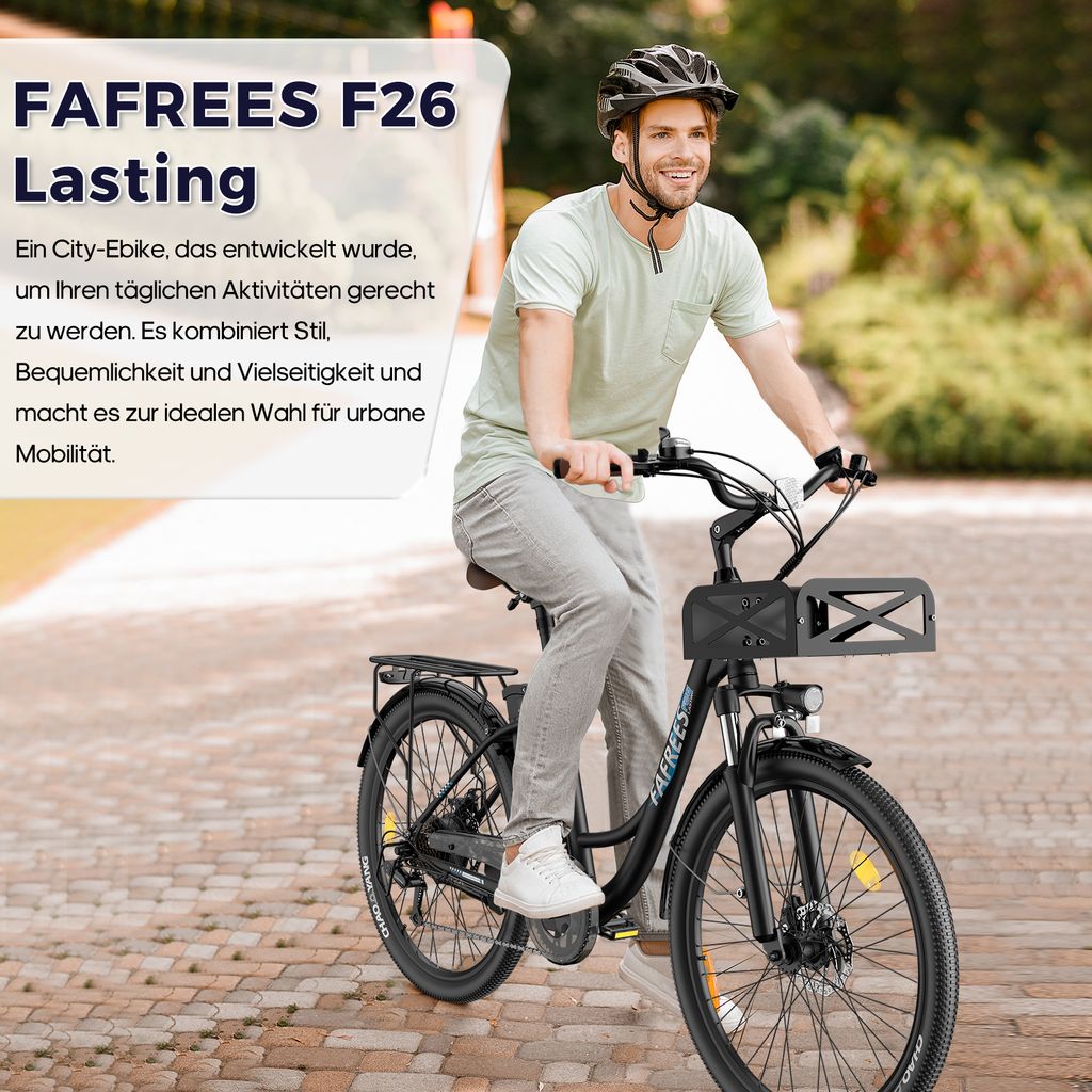 E-Bike 26 Zoll bis zu 160 - 200 km Wasserdicht IP54 Produktbild 5