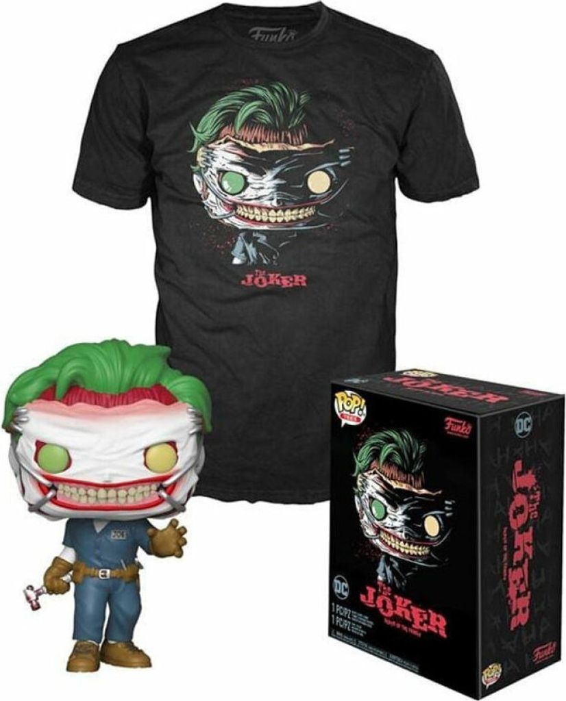 Funko Pop! DC Comics - The Joker M Exclusive Figurka Winylowa z Koszulką