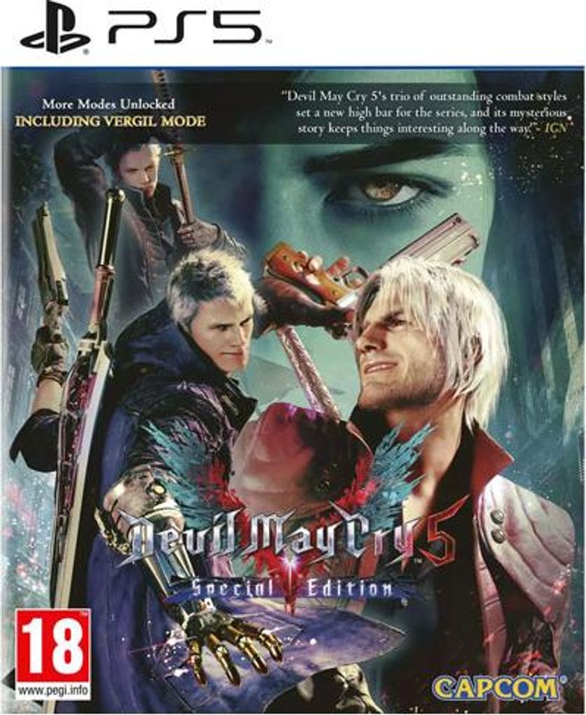 Capcom Devil May Cry 5 Special Edition, PS5, PlayStation 5, Produktbild 
