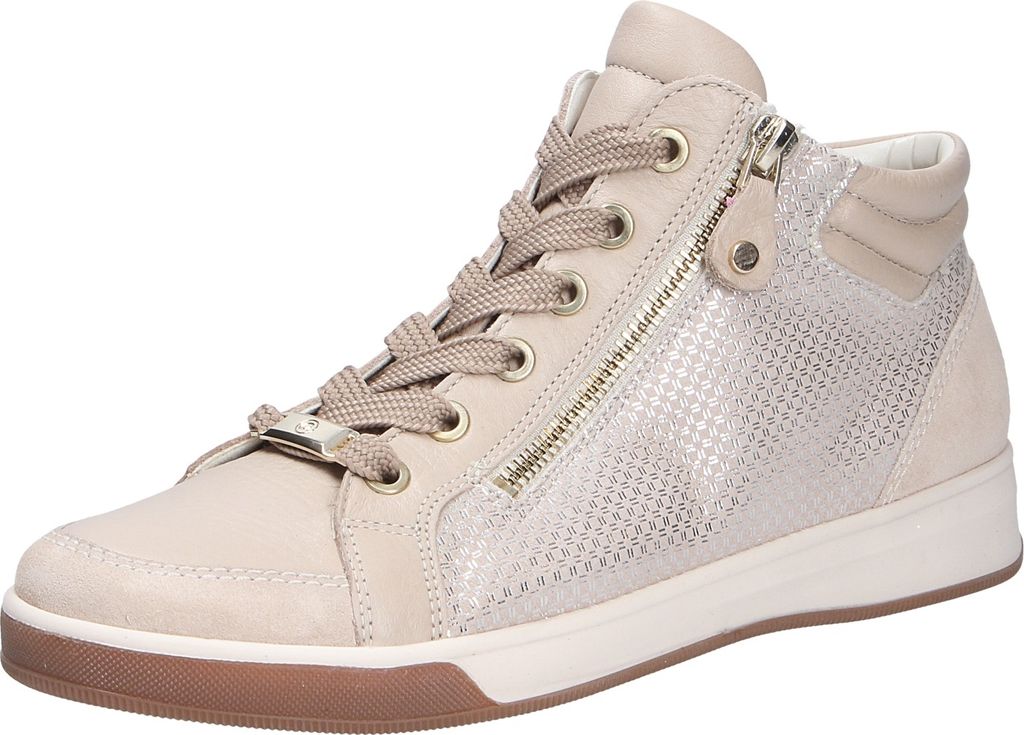 Ara Shoes Rom high soft silver shell 38.5