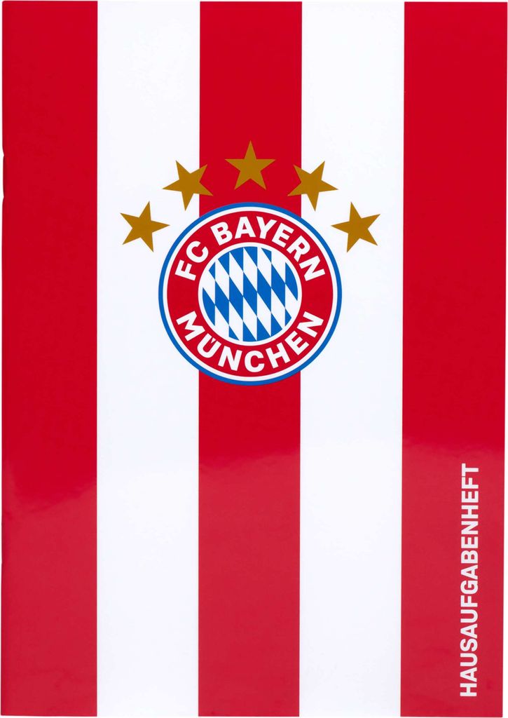 FC Bayern München Hausaufgabenheft Schule Schrein Schüler Planer Lernen Organisation