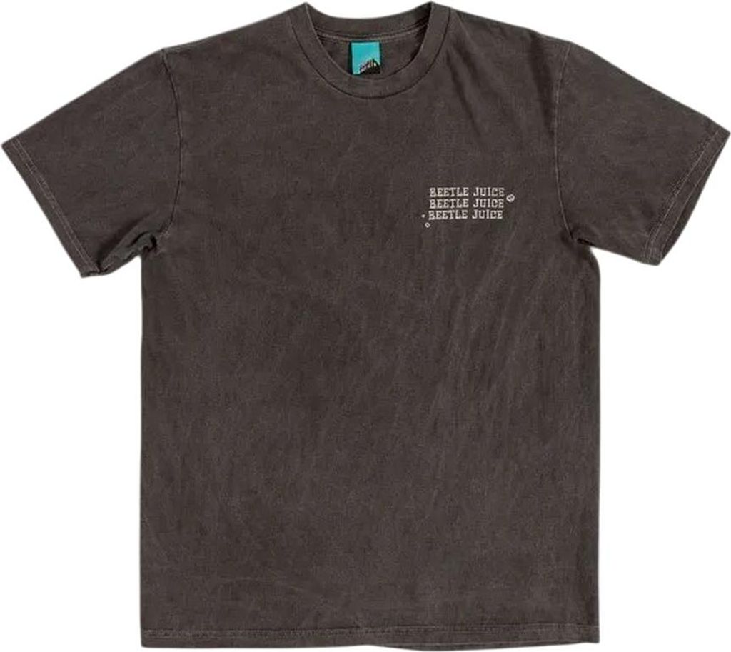 Beetlejuice - "Shake It Loose" T-Shirt für Herren/Damen Uni, Gewaschen TT857 (XXL) (Holzkohle)