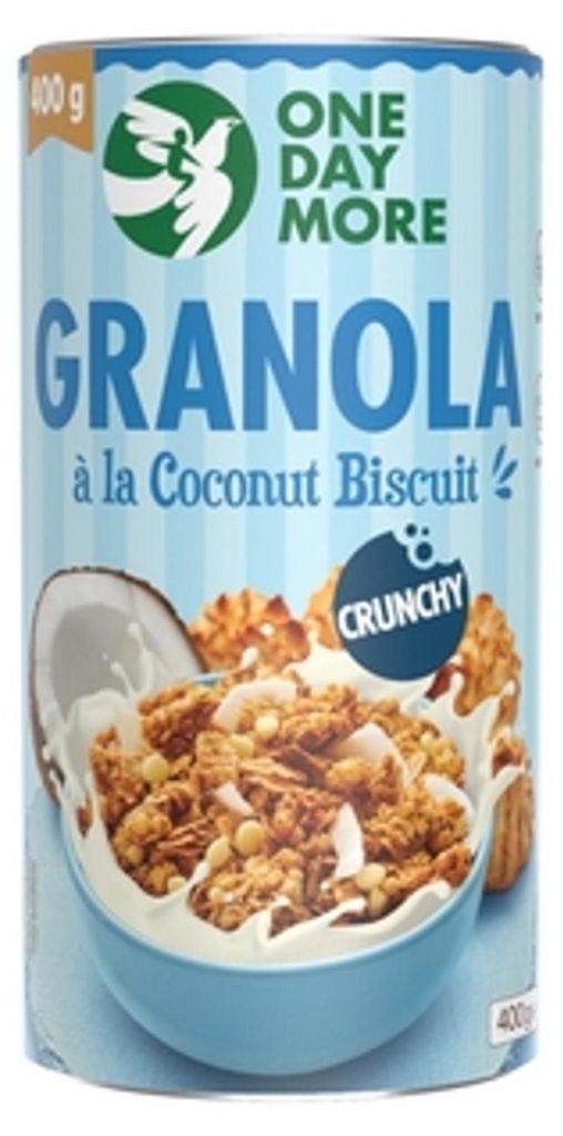 Granola kokosowo-ciasteczkowa 400 g Obrázok produktu 