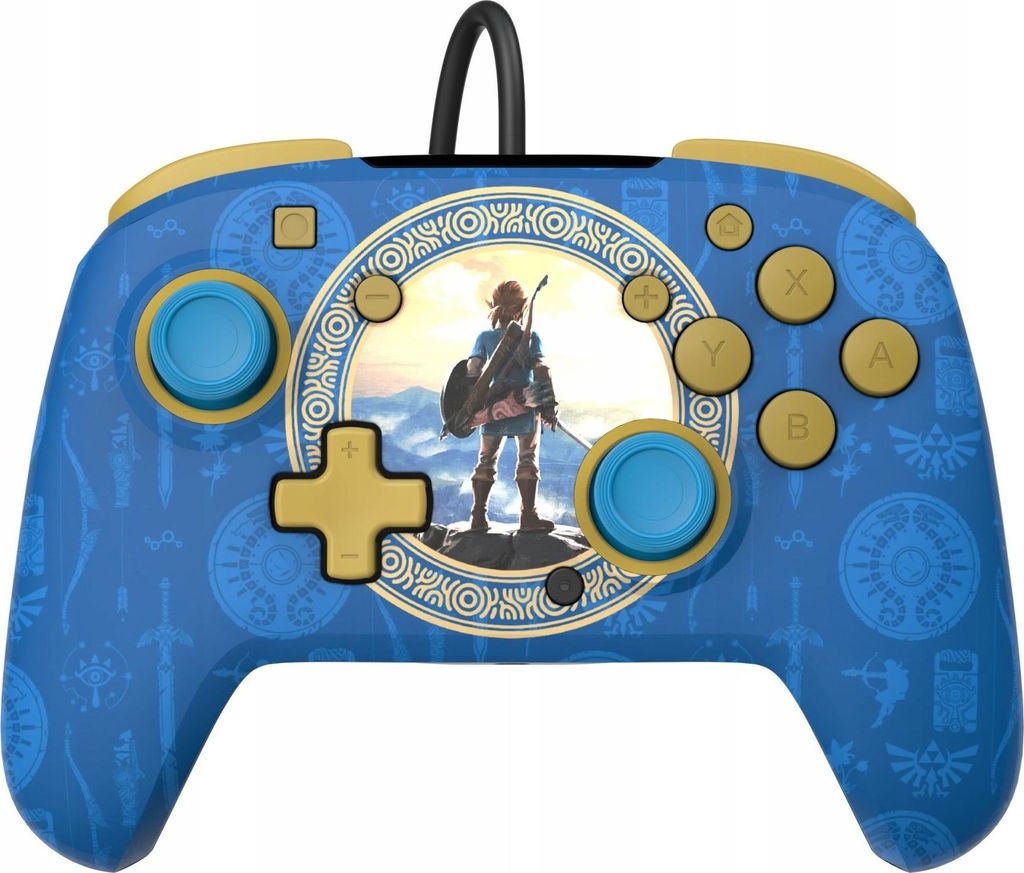 Manette de jeu - Nintendo - Zelda - Filaire - Édition Image du produit 