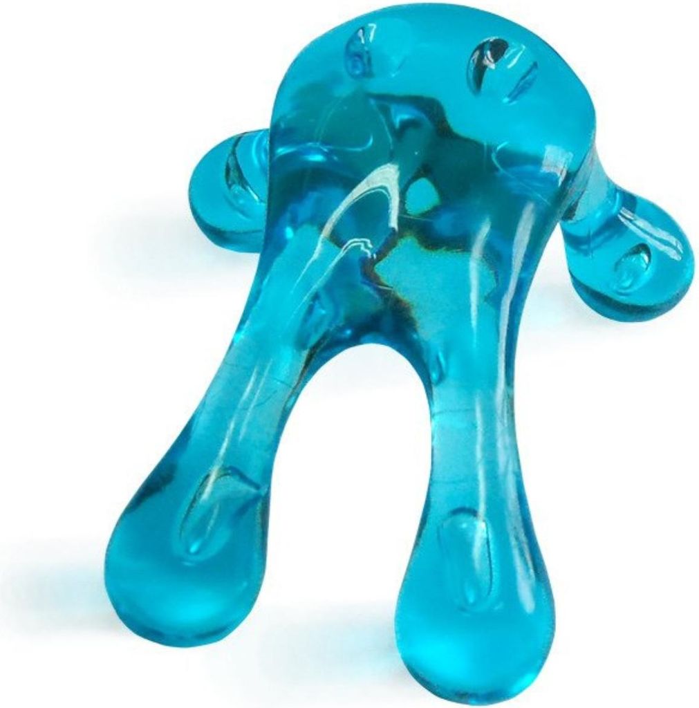 Habys Acryl-Massagegerät | Ergonomisches Massagetool | Poliertes Acryl | Für Kneten & Reiben | Triggerpunkte | Robust & Hygienisch