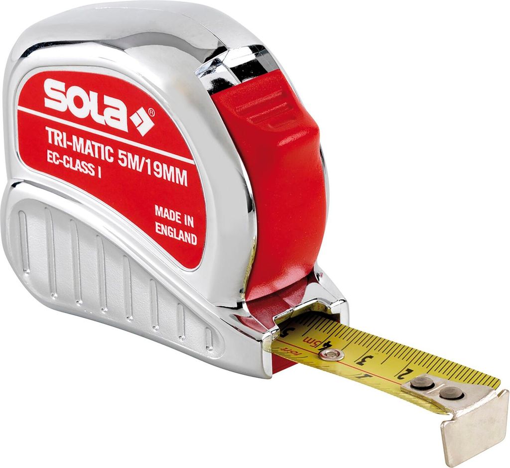 TRI-MATIC STAHL-ROLLMAß 19MM 5M - SOL 50023301 Produktbild 