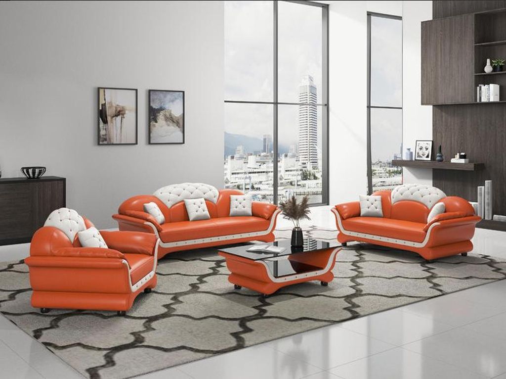 Sofagarnitur 3+2+1 Sitzer Set Design Sofa Polster Couchen Couch Modern Luxus Neu