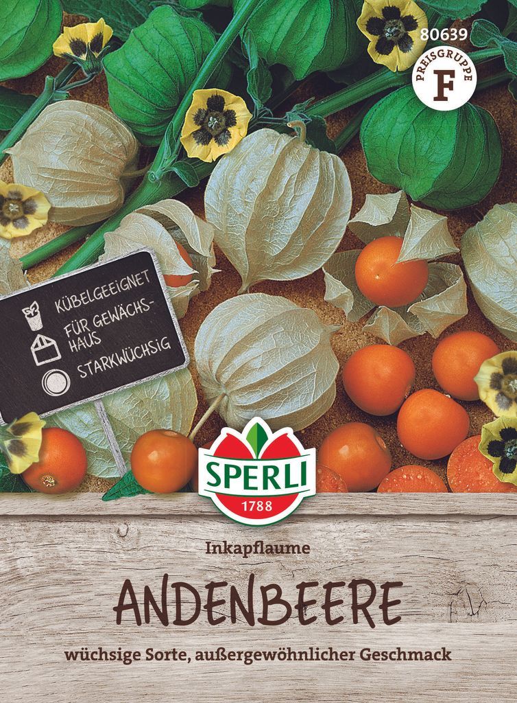 SPERLI Andenbeerensamen Inkapflaume Physalis peruviana 60 Produktbild 
