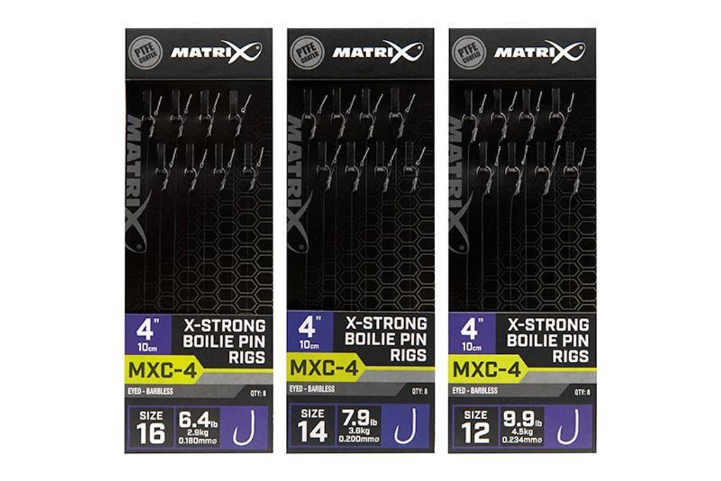 Matrix MXC-4 - Gr. 12 Barbless / 0,23mm / 4" (10cm) / Produktbild 