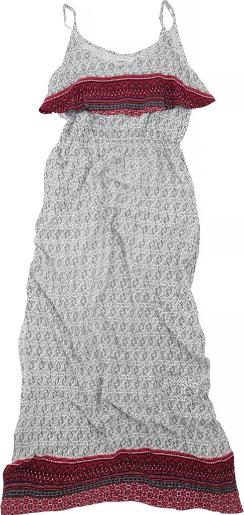 Brave Soul Blake Damen-Maxi-Kleid RW4957 (XS) (Marineblau/Rot)