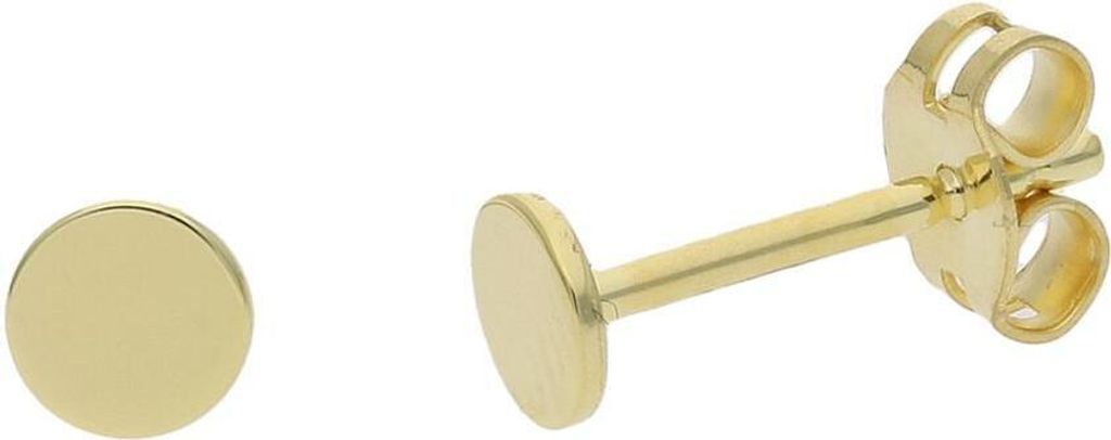 JuwelmaLux Ohrstecker Kreis 333 Gold JL14-06-0316