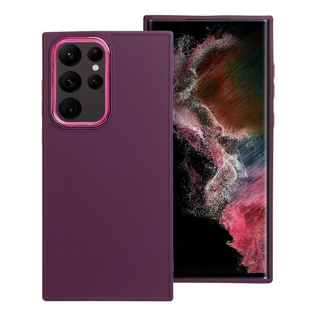 FRAME Handyhülle passend für SAMSUNG S22 Ultra lila