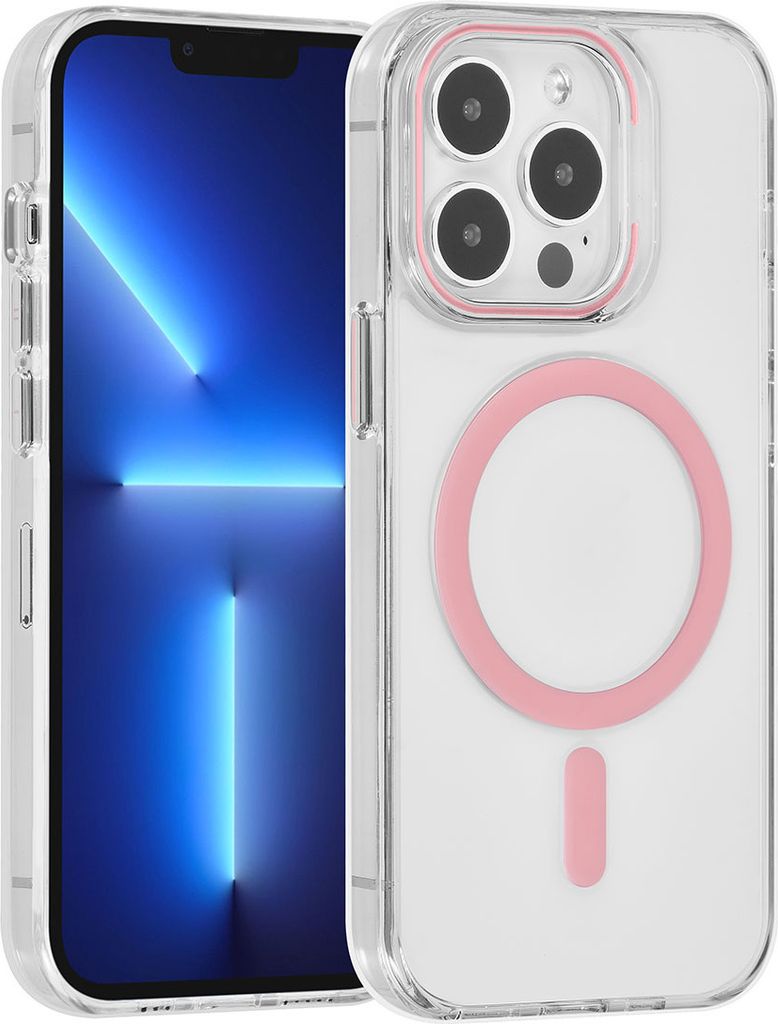 UNIQ Accessory iPhone 13 Pro Hardcase - magsafe compatible - Transparent - Pink