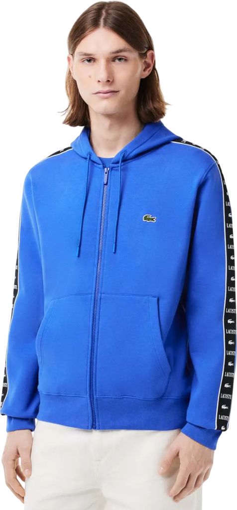 Lacoste - Kapuzenpullover Mit Reißverschluss für Herren GT2143 (XS) (Blau)