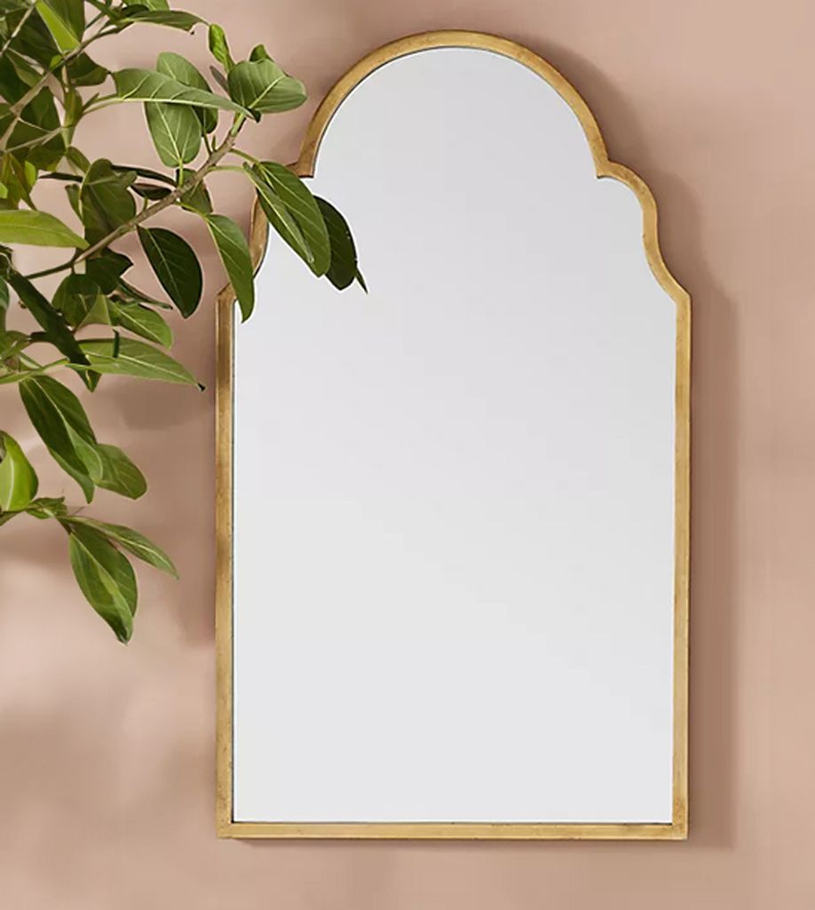 Milton & Oldbrook Wandspiegel 60 x 90 cm Belene Gold