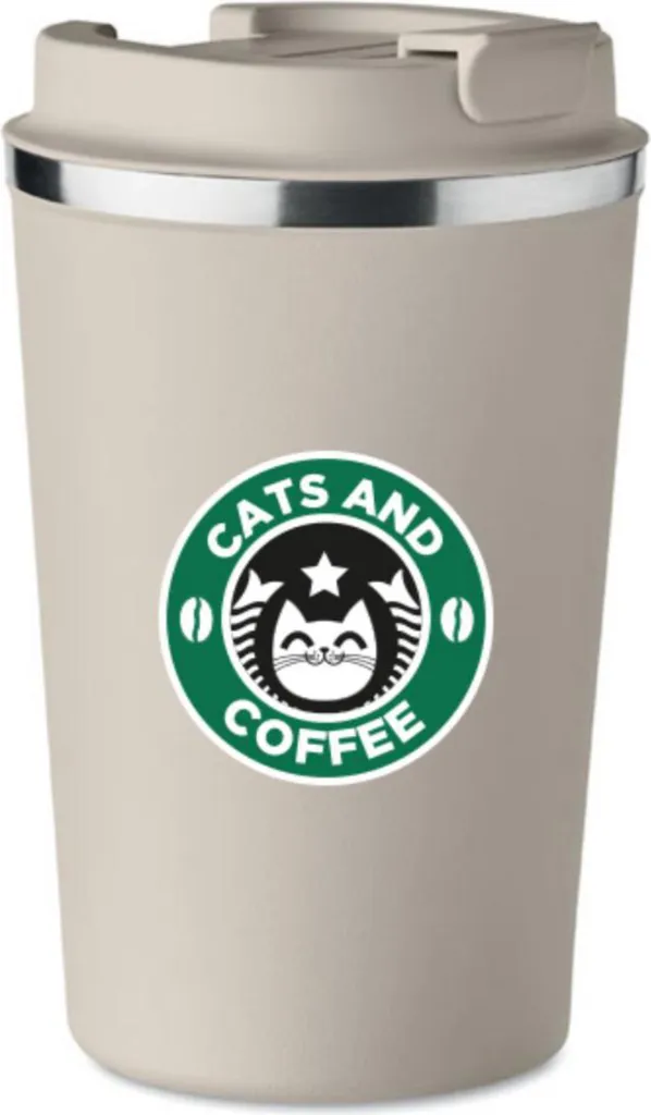 Tazze da tè Tazza da caffè gatto 50 0ml. Tazza di ceramica ad alta capacità con