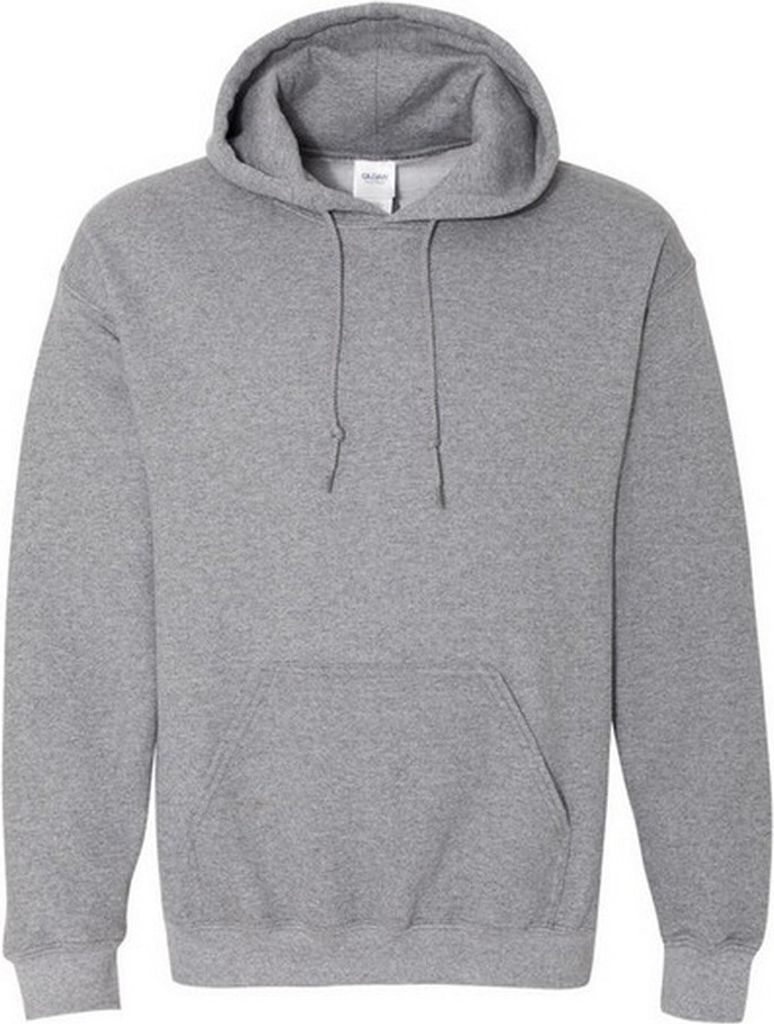 Gildan Heavy Blend Uni Kapuzenpullover / Hoodie / Kapuzensweater BC468 (2XL) (Graphit meliert)