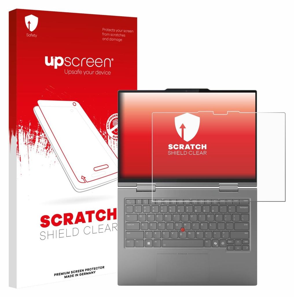 upscreen Schutzfolie für Lenovo ThinkPad X1 2-in-1 Gen 10 Aura Edition Displayschutz Displayschutzfolie Folie Klar Transparent