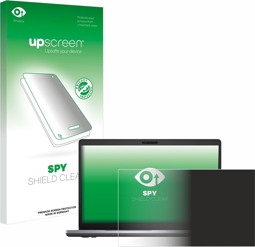 Für Dell Latitude 5510 Sichtschutzfolie Schutzfolie upscreen Anti-Spy Privacy Sichtschutz Blickschutz Display Schutz Folie Blaulichtfilter