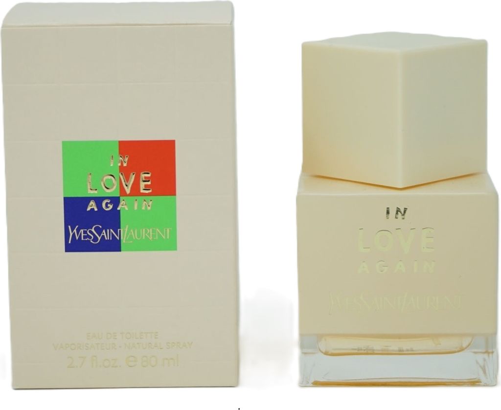 A perfume box and bottle are displayed side-by-side against a white background.