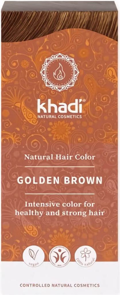 Khadi Golden Brown, Braun, 1 Stück(e), 100 g Produktbild 