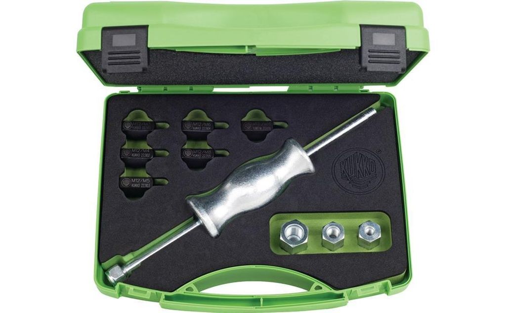 Gleithammersatz KS-22-01 10-tlg.im Ku.-Koffer KUKKO