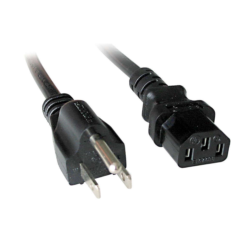 Lindy Stromkabel - NEMA 5-15P (S) bis IEC 60320 C13