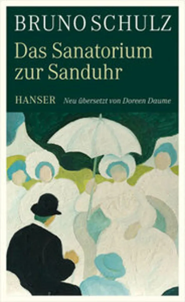 Das Sanatorium zur Sanduhr avec illustrations : reliure cuir et dorures