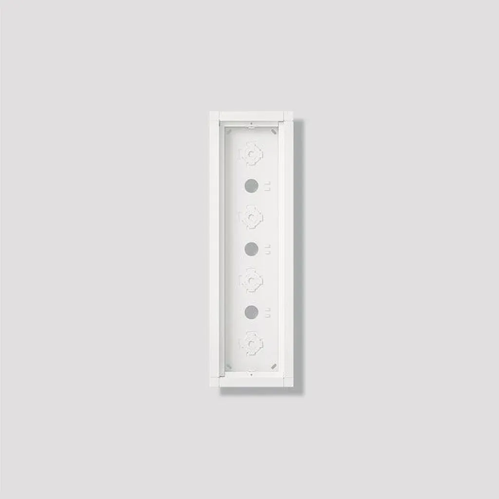 Solution Montage Saillie Siedle GA 612-4/1-01 W Boîtier 4 Modules