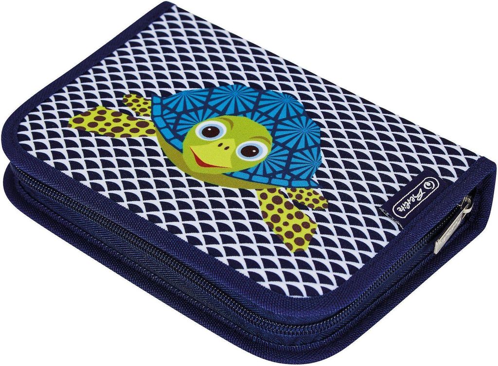 Herlitz 50038268, Weiches Federmäppchen, Polyester, Blau, Produktbild 