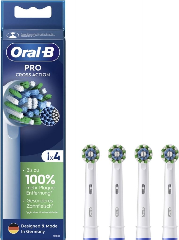 Oral-B Aufsteckbürsten Pro CrossAction 4er Obrázok produktu 1