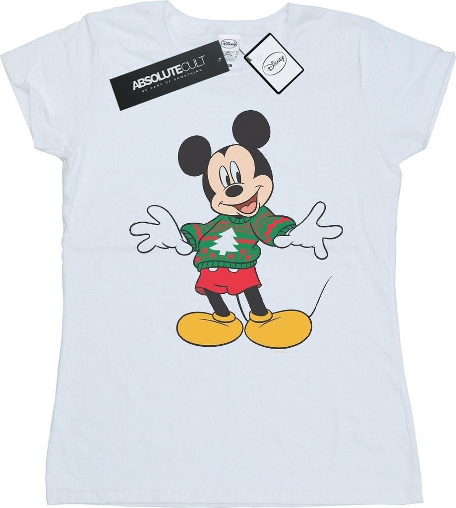 Disney - T-Shirt für Damen BI32014 (XL) (Weiß)