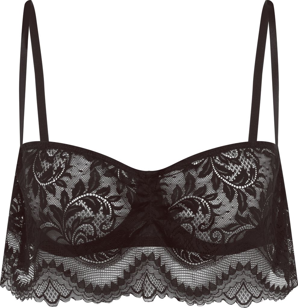 Petite fleur gold Büstenhebe schwarz Größe 85 Cup D