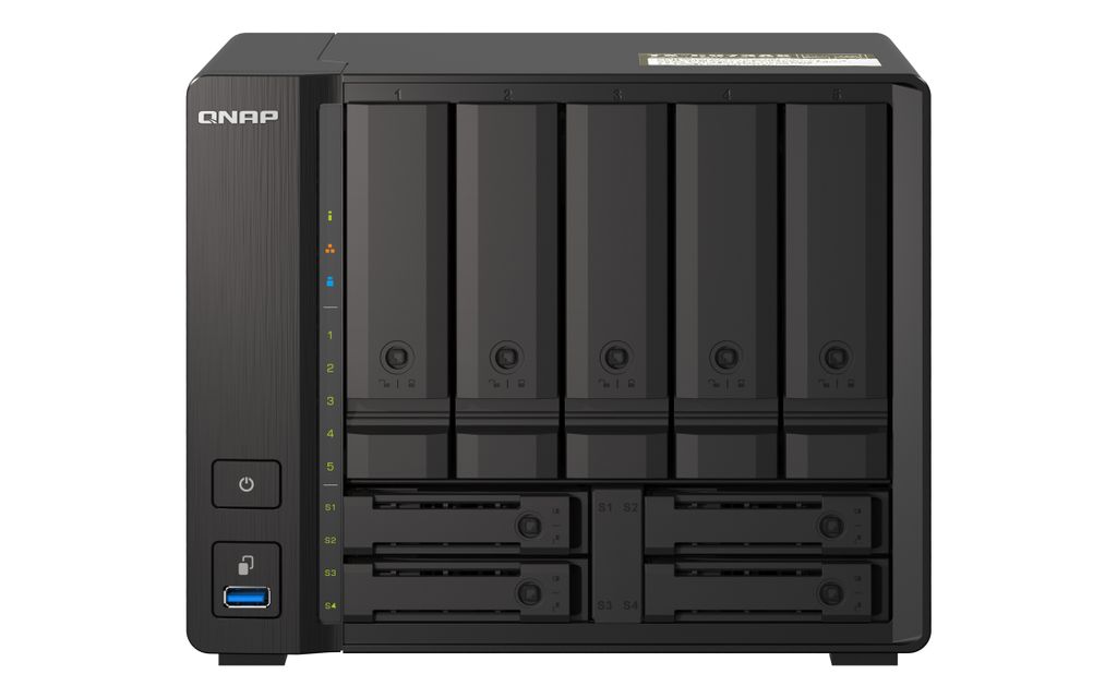 QNAP TS-H973AX-8G - NAS-Server - 9 Schächte - SATA 6Gb/s