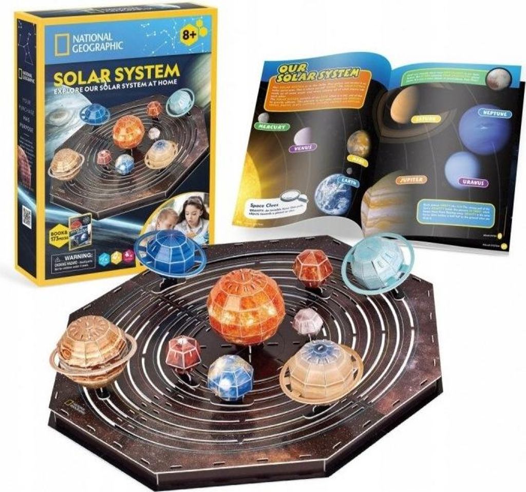DANTE Cubic Fun 3D NatGeoStemSolar System. DS1087H