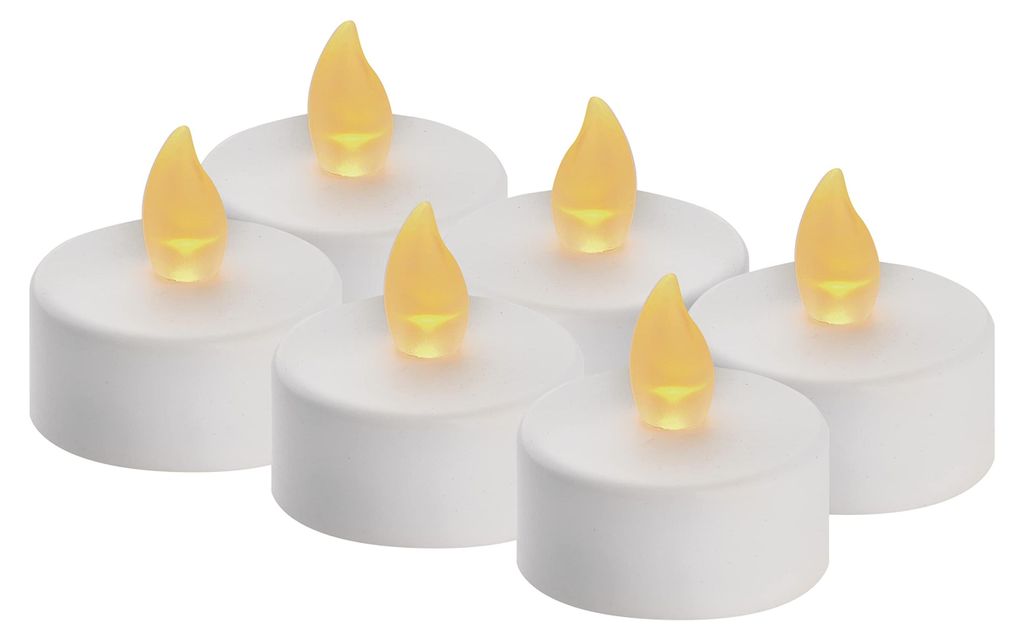 Decoración LED - TEEKERZE, color blanco, 6 unidades por Imagen del producto 