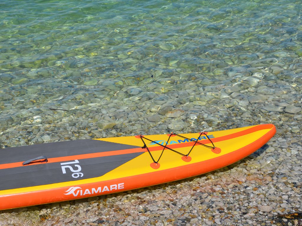 Stand up Paddleboard aufblasbar SUP Race Board VIAMARE 380 cm inflatable 