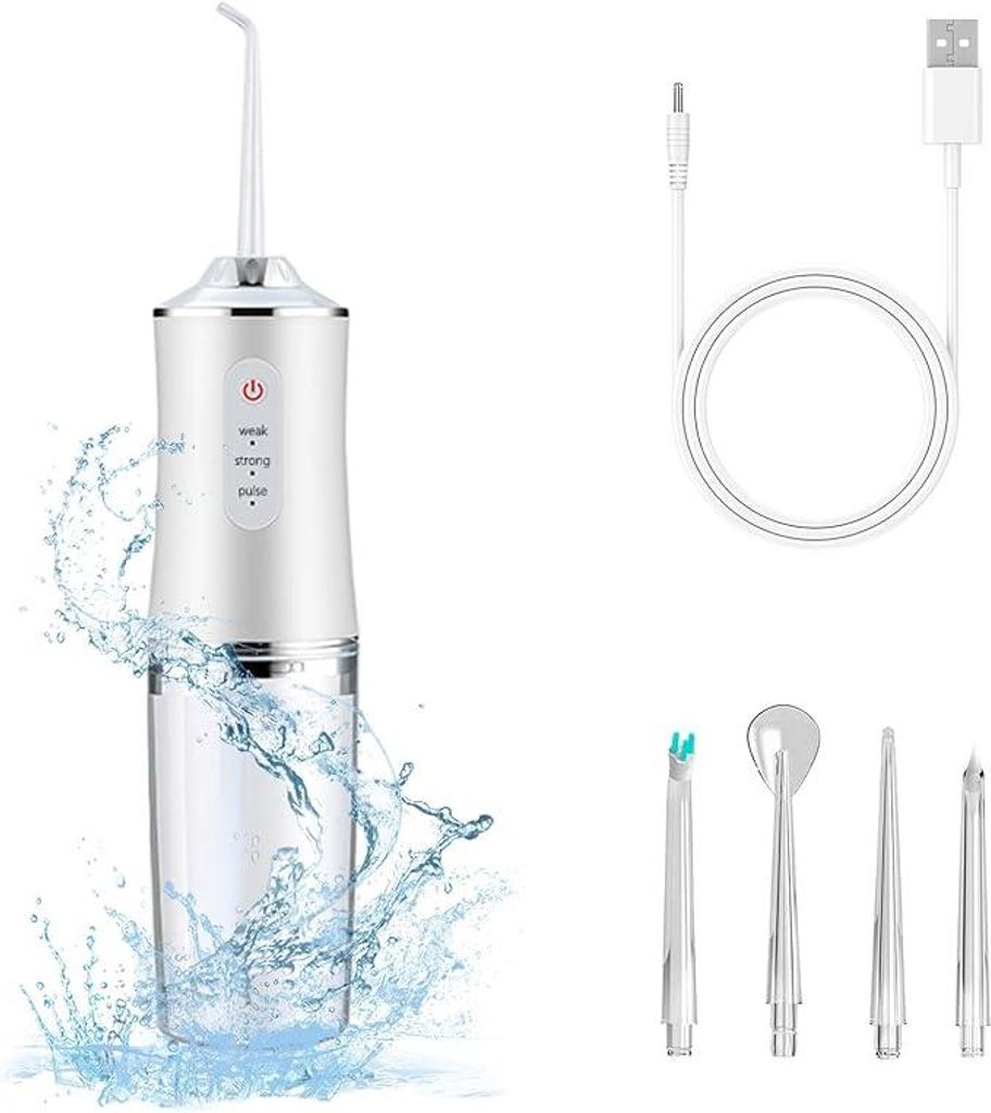 Irygator Do Zębów Bezprzewodowy Dentystyczny Mocny Tryby Zdjęcie produktu 