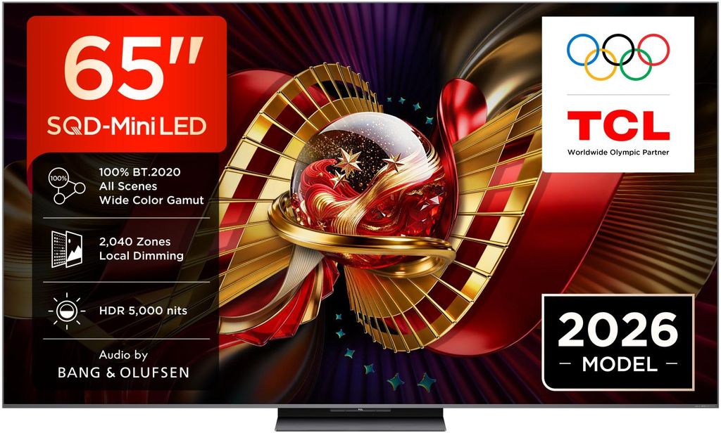 TCL C8L 65C8L, 165,1 cm (65"), 3840 x 2160 Pixel, SQD-Mini Produktbild 