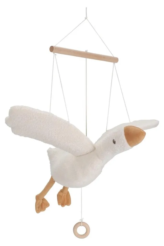Décoration oie flottante Little Dutch pour amuser bébé pendant le bain