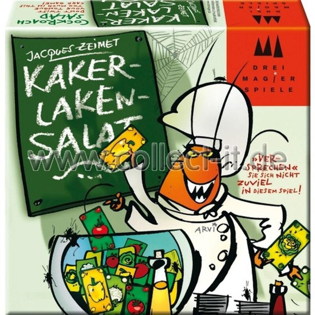 Drei Magier Kartenspiel Aktionsspiel Kakerlakensalat 40839 Produktbild 