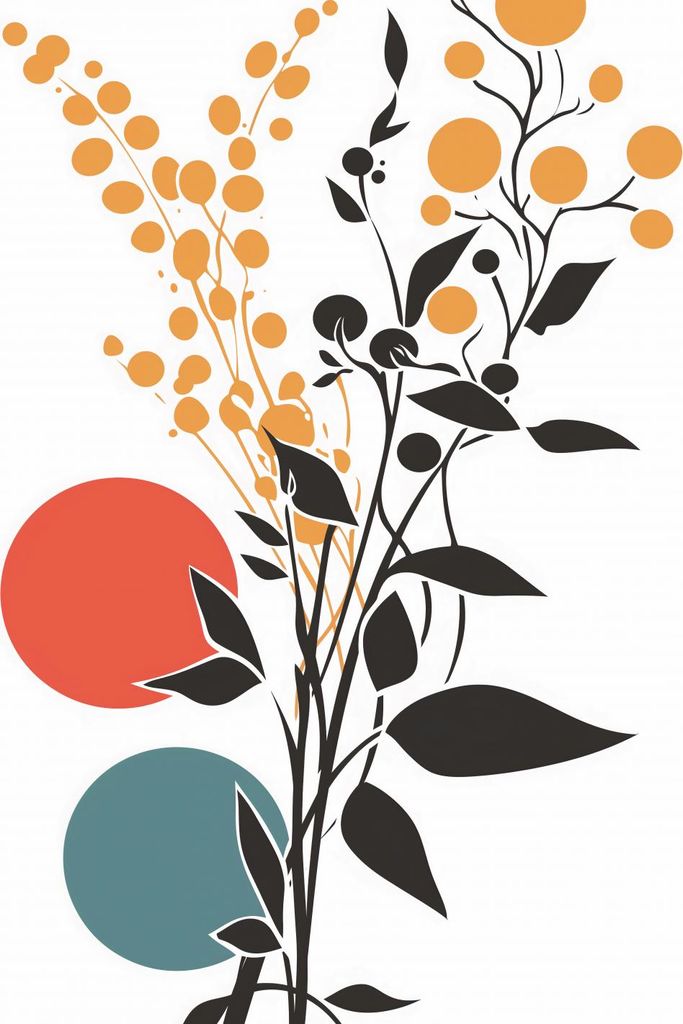 Plakat 60x80cm Blühendes Leben